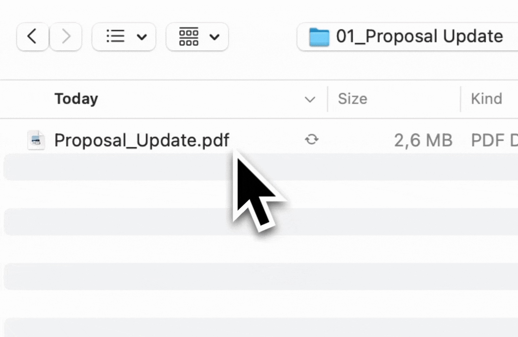 Template fill preview
